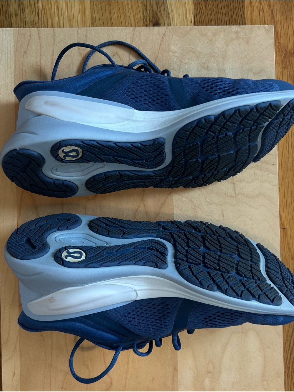 lululemon athletica Blissfeel Navy Blue Athletic Running Shoes - Picture 8 of 10